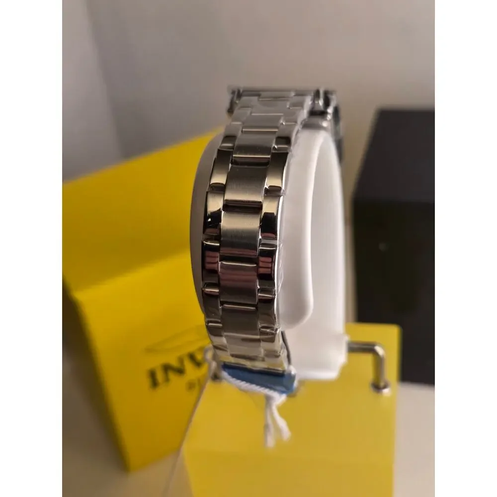 Invicta Celestial 70288 Womens Quartz Tank Watch Black Dial Stainless Steel New